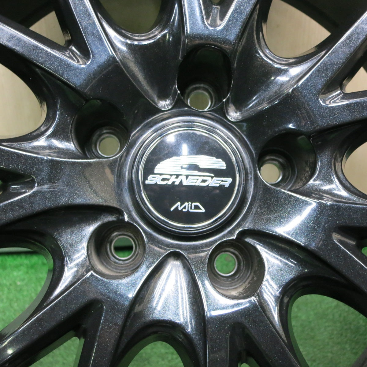 *送料無料* バリ溝！8.5分★215/55R17 ナンカン Sportnex NS-25 SCHNEIDER MiD シュナイダー 17インチ PCD114.3/5H★4040912TNノ