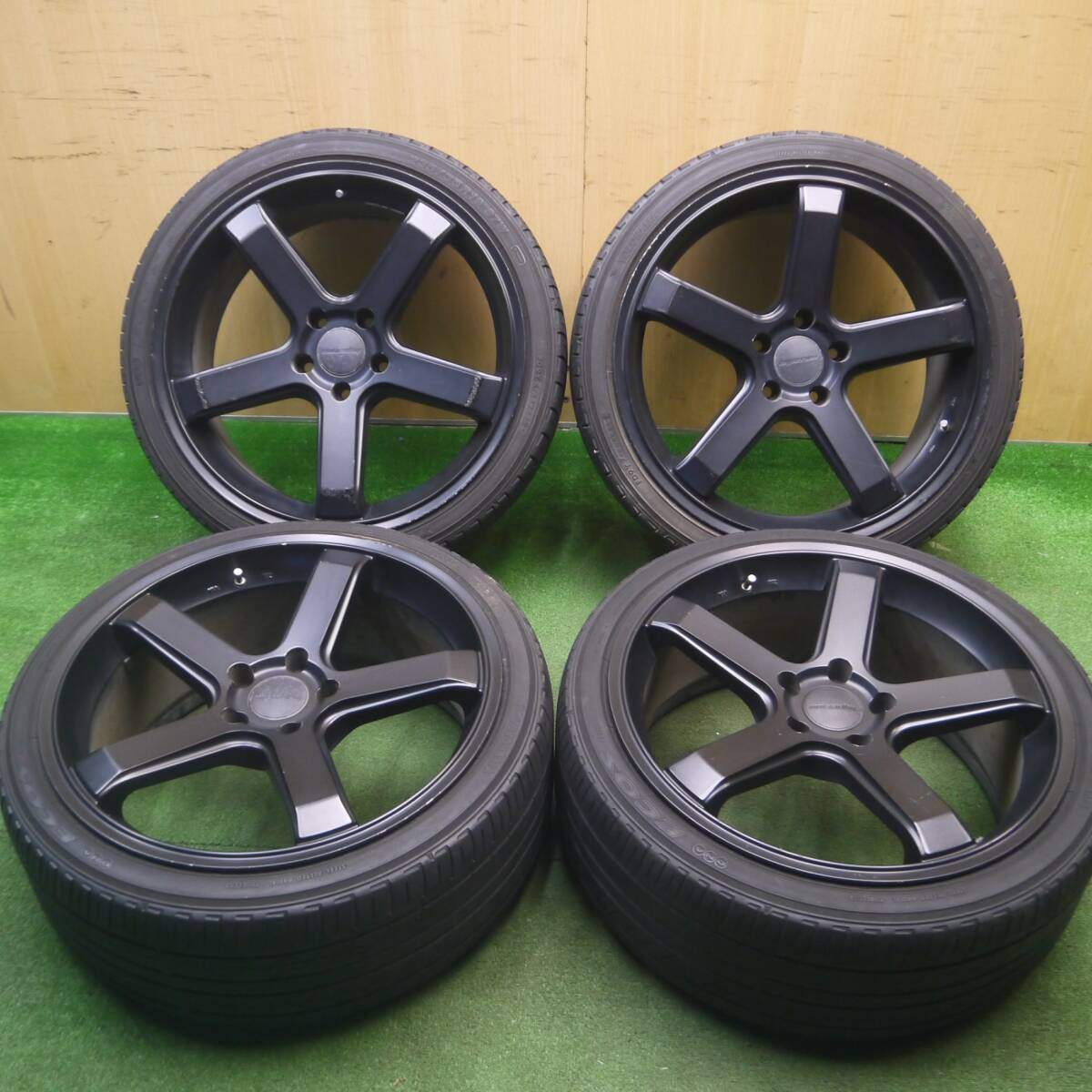 4本価格★235/35R19 hyperion ハイペリオン ヨコハマ DNA エコス ES300 19インチ PCD114.3/5H★5020701Hノ