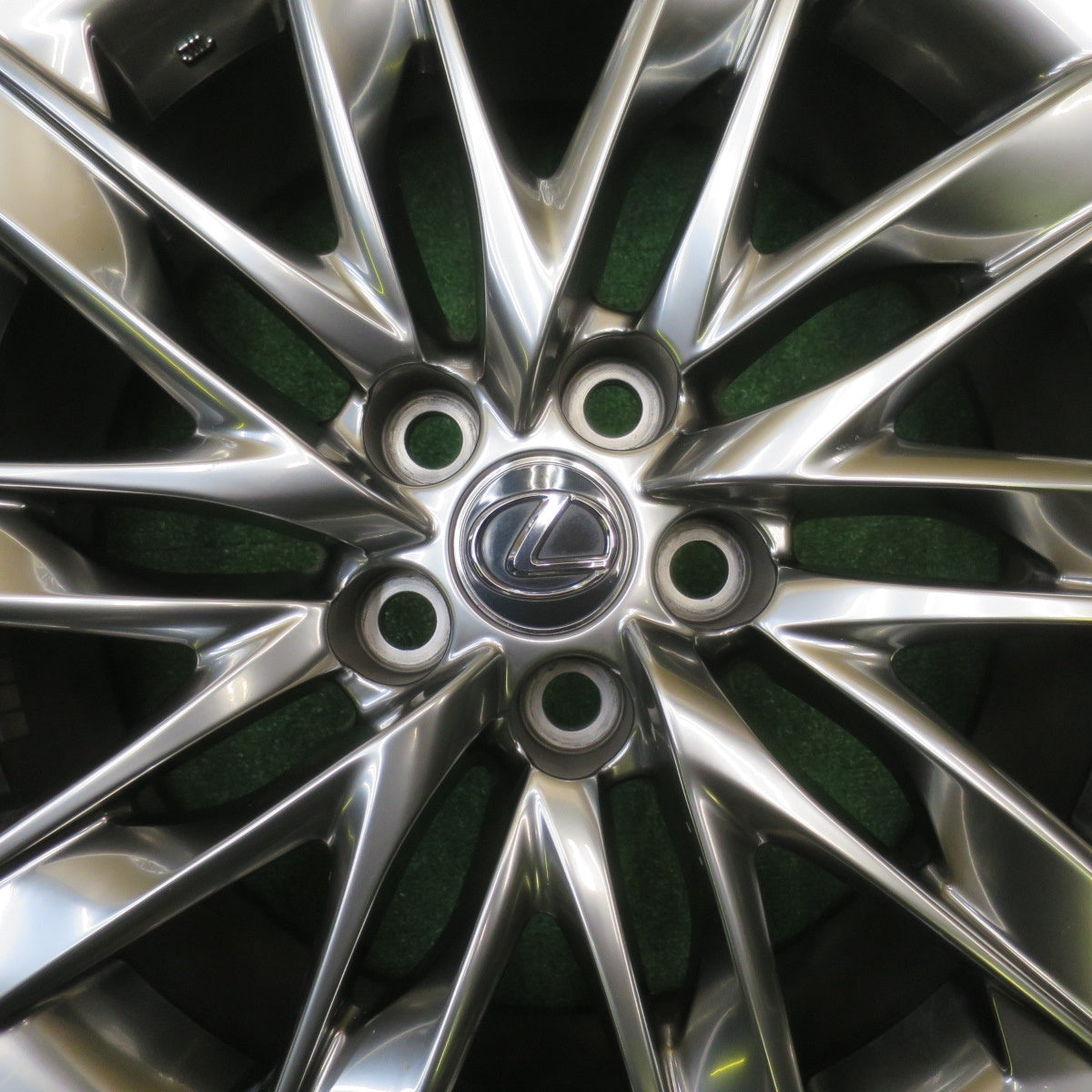 キレイ★レクサス LS バージョンL 純正 ホイール 19インチ 19×8J PCD120/5H★5102402NJホ
