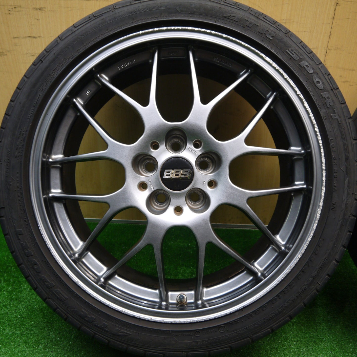 4本価格★プリウス インプレッサ 等 BBS RG-R RG747H 225/45R18 ATR SPORT ATR スポーツ 18インチ PCD100/5H★5103103Hノ