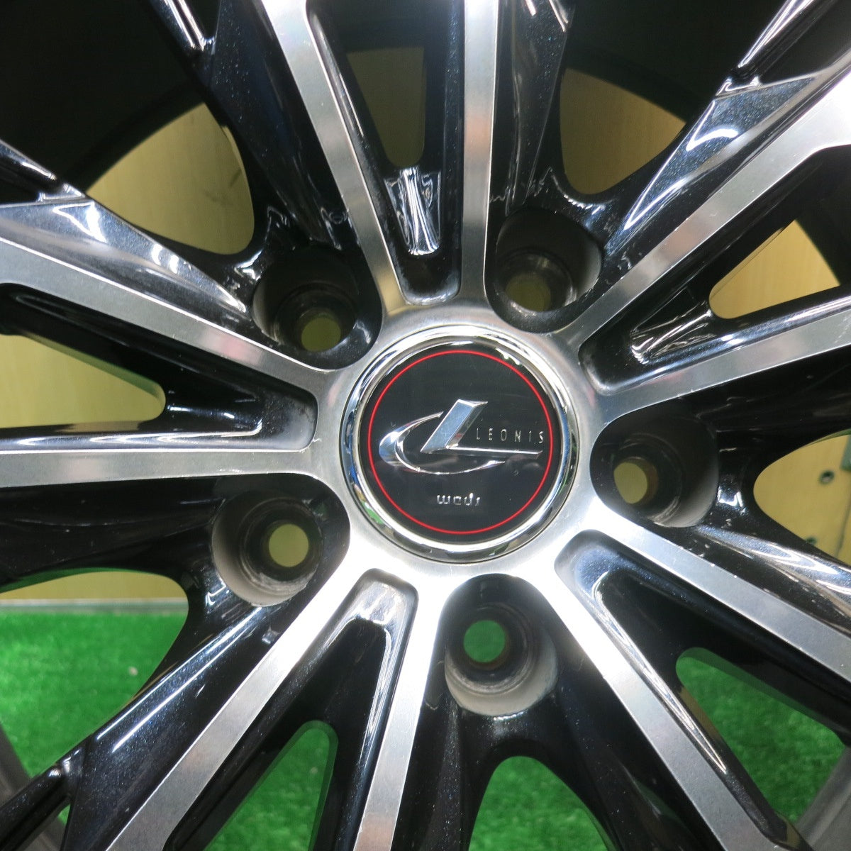 バリ溝！24年！9.5分★LEONIS GX 225/45R19 ミネルヴァ ラジアル F205 レオニス 19インチ PCD114.3/5H★5041505TNノ
