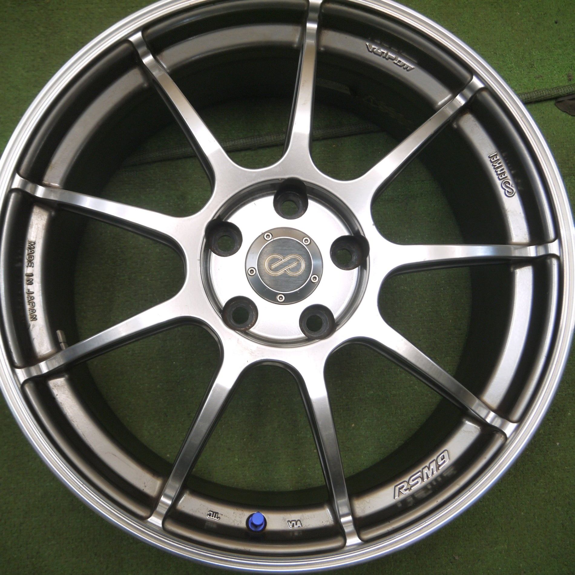 送料無料* 4本価格☆ENKEI RSM9 ホイール 18インチ エンケイ 18×7.5J