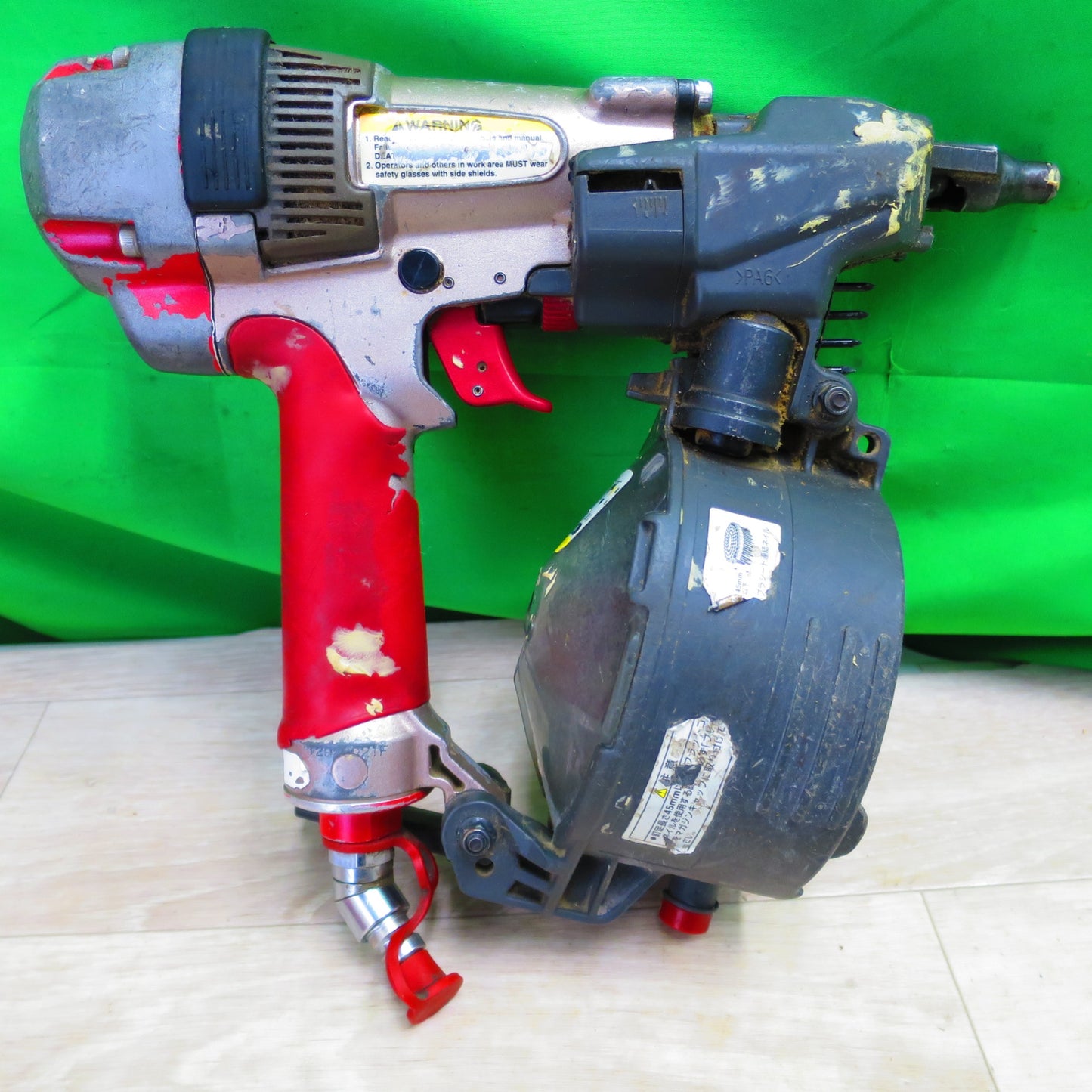 [送料無料] ☆MAX マックス 高圧 スーパーネイラ HN-50N 50mm 釘打ち機 DIY 工具 コイルネイラ 工事 職人 建設 設備☆