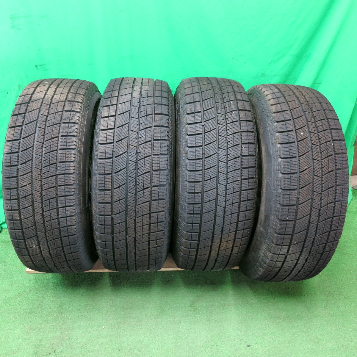 *送料無料* バリ溝！21年！9.5分★ハマー H3 純正 265/70R16 スタッドレス ナンカン アイスアクティバ AW-1 16インチ PCD139.7/6H★4052006ナス