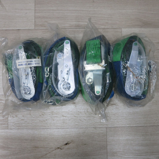 [送料無料] 未使用！4個セット◆allsafe ベルトラッシング TJ29 1005AB R50SW/1/2P1 荷締 運搬 輸送 ラチェット式 オールセーフ◆