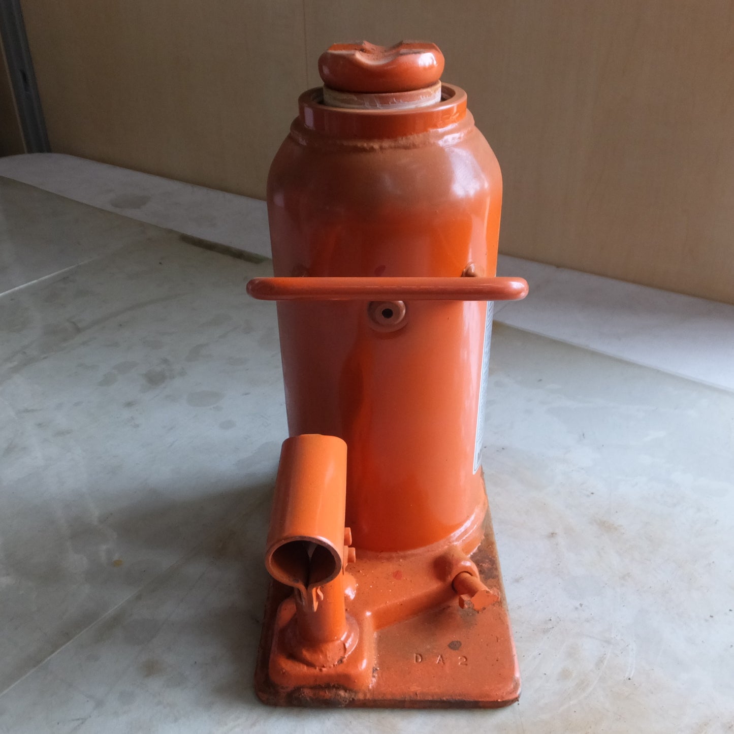 [送料無料] ◆マサダ 油圧ジャッキ MHK-15N 工具 15トン 15ton 15000kg 15TON 油圧式 だるま ダルマ オイル 点検 整備 車載 自動車 MASADA(3)◆