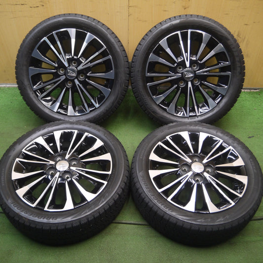 *送料無料* キレイ★ダイハツ タント カスタム 純正 165/55R15 スタッドレス ブリヂストン ブリザック VRX2 15インチ PCD100/4H★4060510Hス