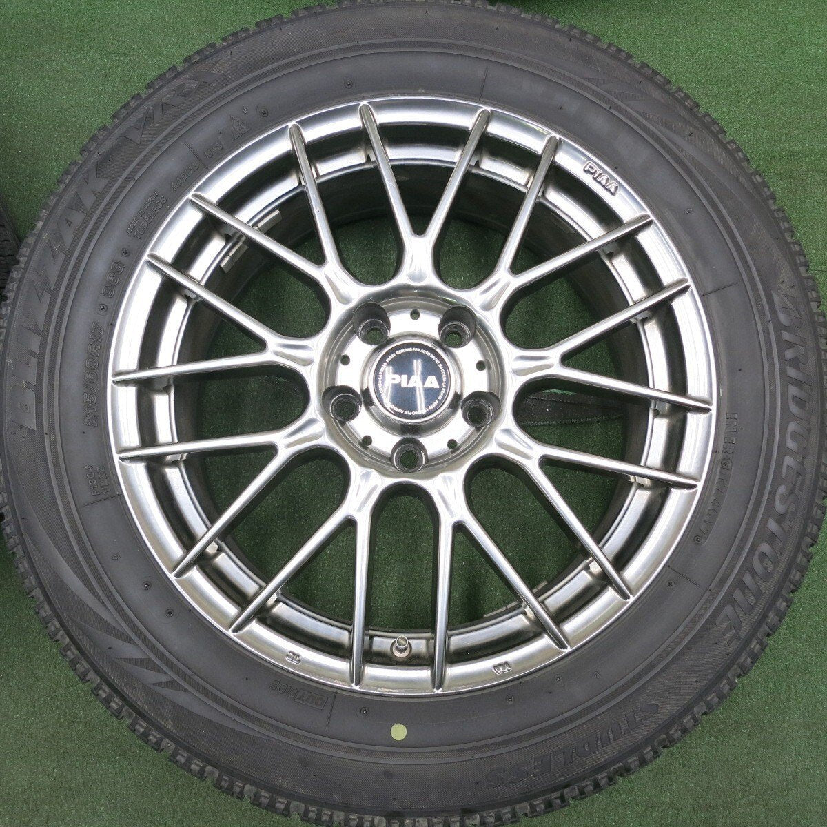 4本価格★PIAA SPORT SOFFY 215/60R17 スタッドレス ブリヂストン ブリザック VRX 17インチ ピア PCD114.3/5H★4051306HAス