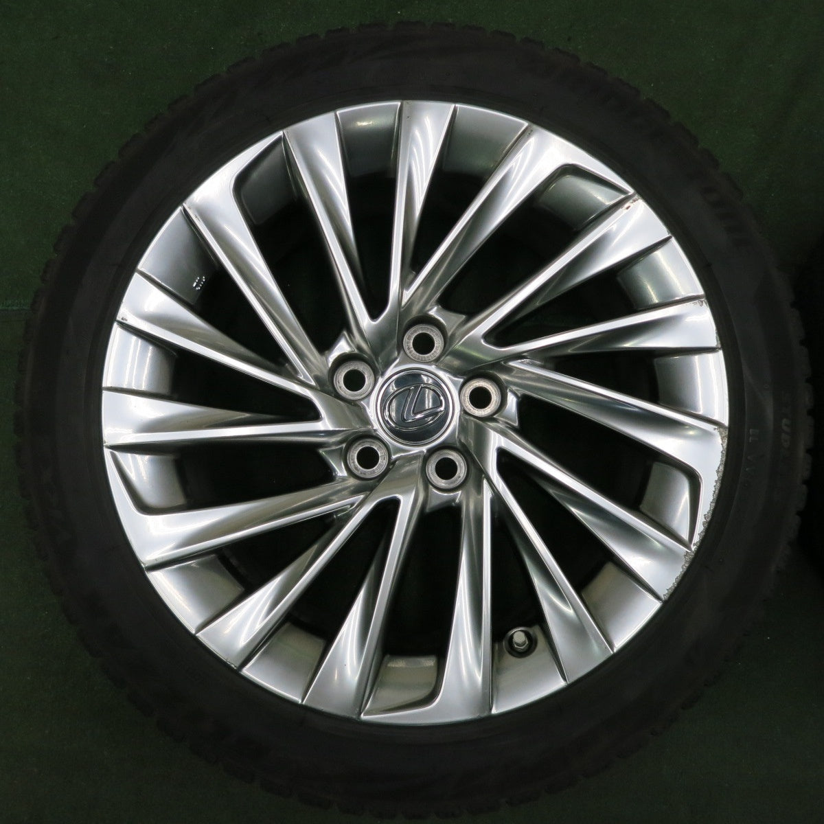 *送料無料* センサー付★レクサス ES バージョンL 純正 235/45R18 スタッドレス ブリヂストン ブリザック VRX2 18インチ PCD114.3/5H★4070301NJス