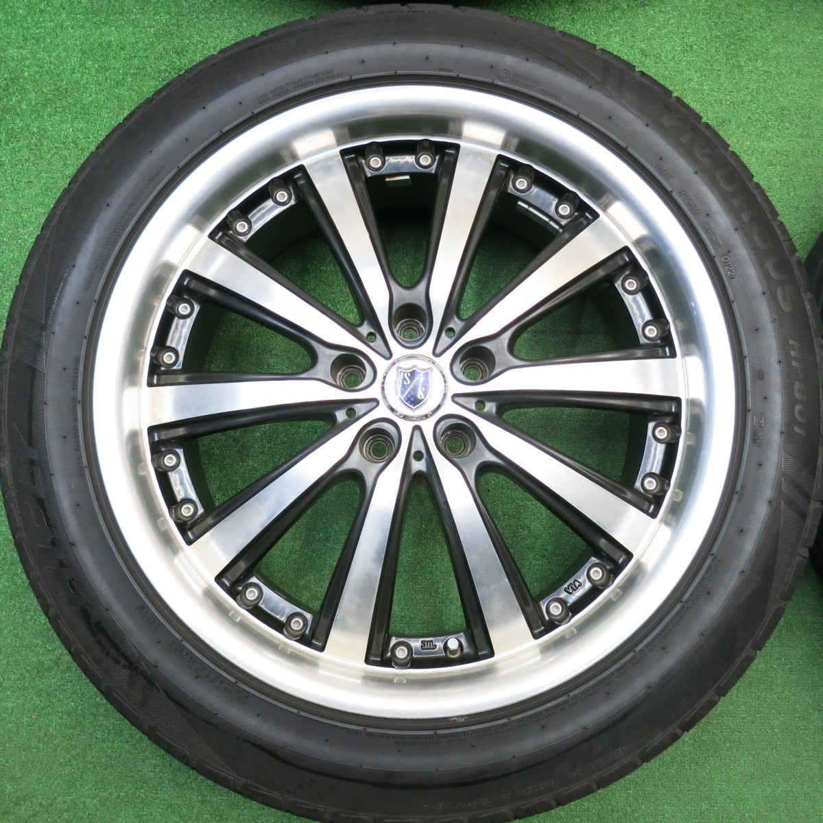 4本価格！22年★STEINER VS5 共豊 225/55R19 ハイフライ VIGOROUS HP801 シュタイナー 19インチ PCD114.3/5H★5111307HAノ