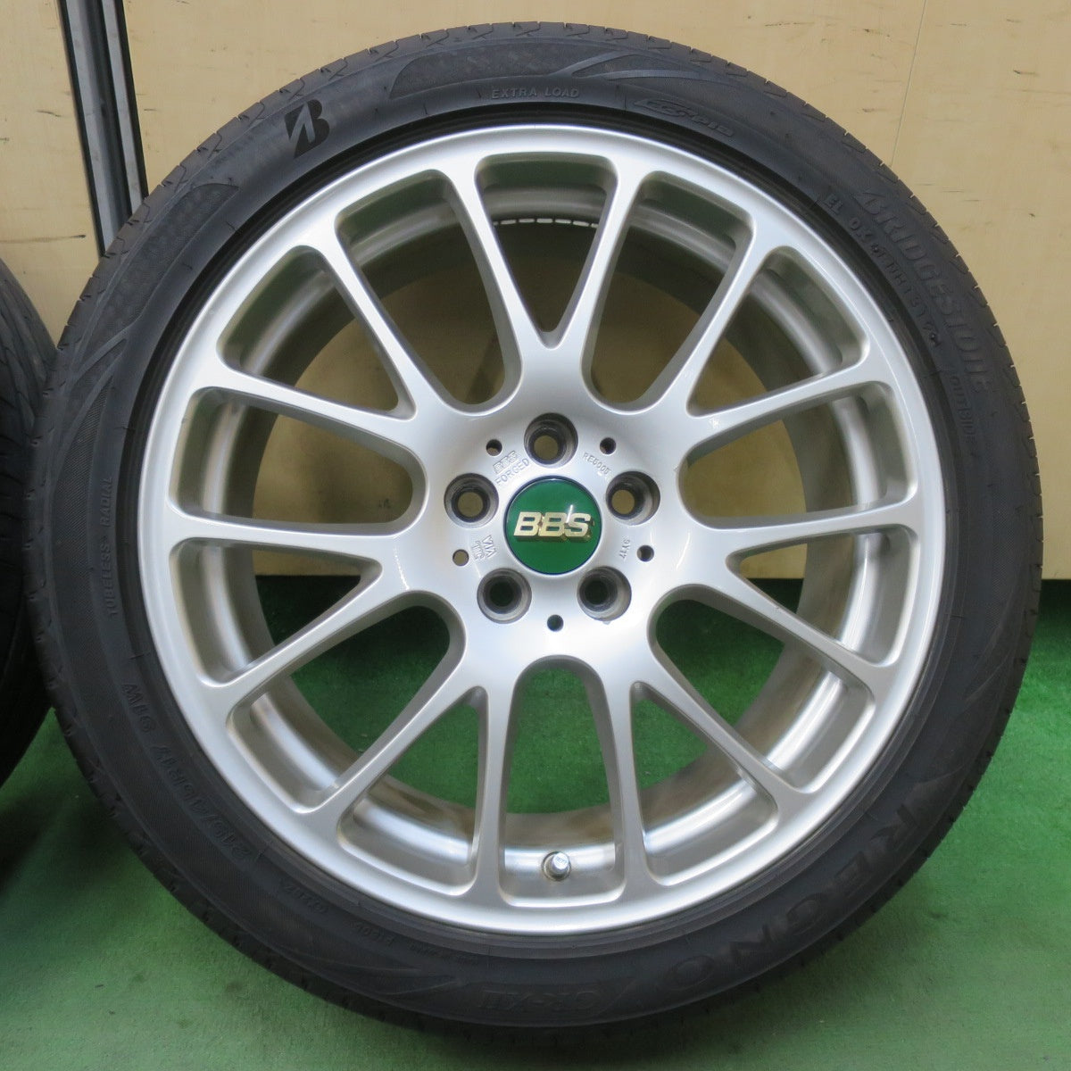 バリ溝！9.5分★86 BRZ 等 BBS RE5005 鍛造 215/45R17 ブリヂストン レグノ GR-X2 17インチ PCD100/5H★5120909イノ