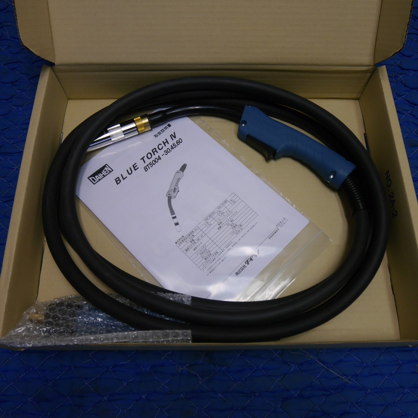 [送料無料] 未使用☆DAIHEN ダイヘン CO2/MAG 溶接 切断 トーチ BT5004-45 BLUE TORCH IV ブルートーチ IV 工具☆