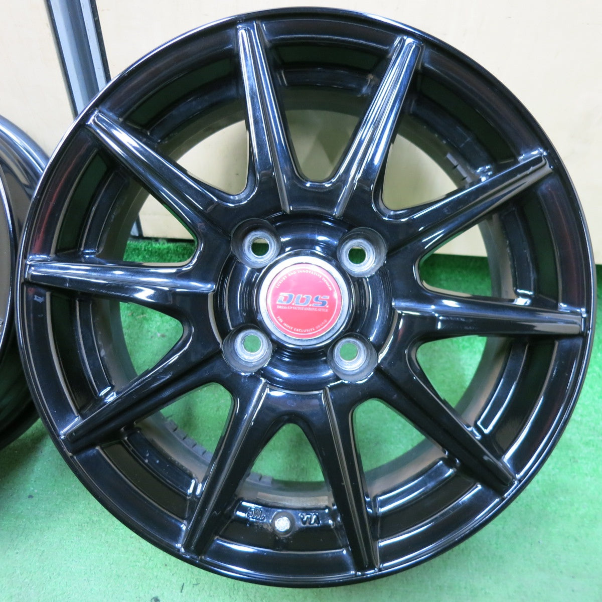 4本価格★D.O.S. DOS 14インチ ホイール 14×5.5J PCD100/4H★5042503SYホ