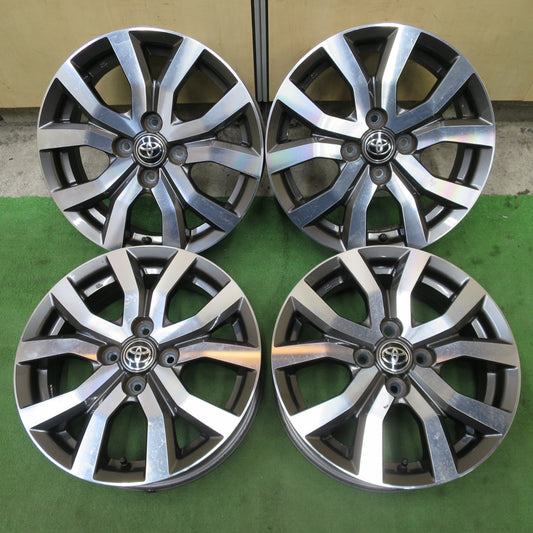 4本価格◎トヨタ ルーミー タンク 純正 ホイール 15インチ 15×5J PCD100/4H◎6082202NGホ