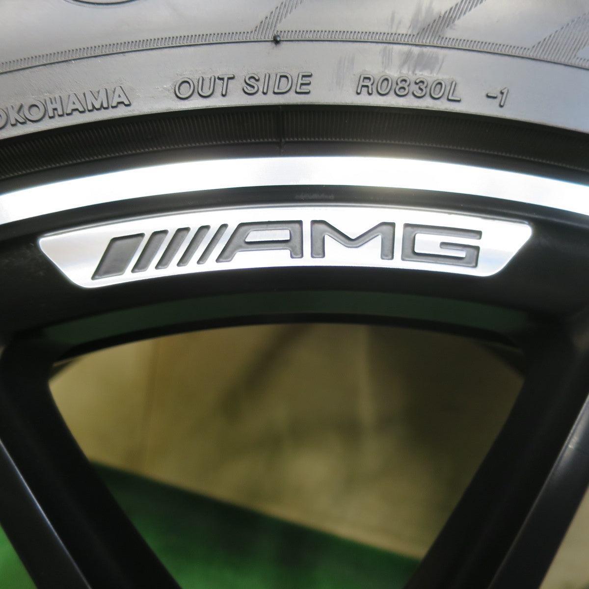 [送料無料] キレイ！22年★ベンツ GLE 63 W167 V167 純正 AMG 285/40R22 325/35R22 ヨコハマ アドバン スポーツ V107 22インチ PCD112/5H★5012412イノ
