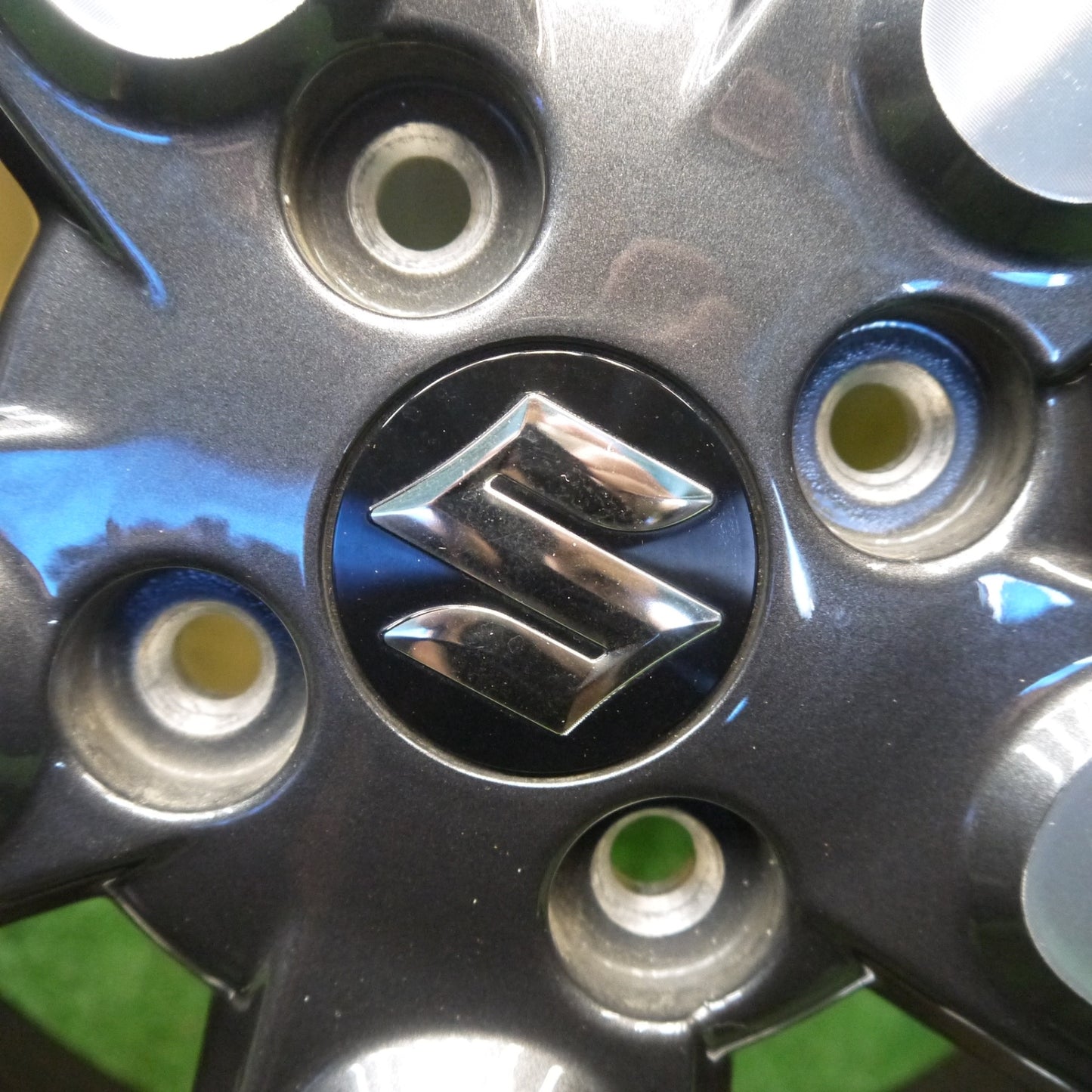バリ溝！24年！キレイ！9.5分◎スズキ MR52S MR92S ハスラー Jスタイル 純正 165/60R15 ダンロップ エナセーブ EC300+ 15インチ PCD100/4H◎6082405Hノ