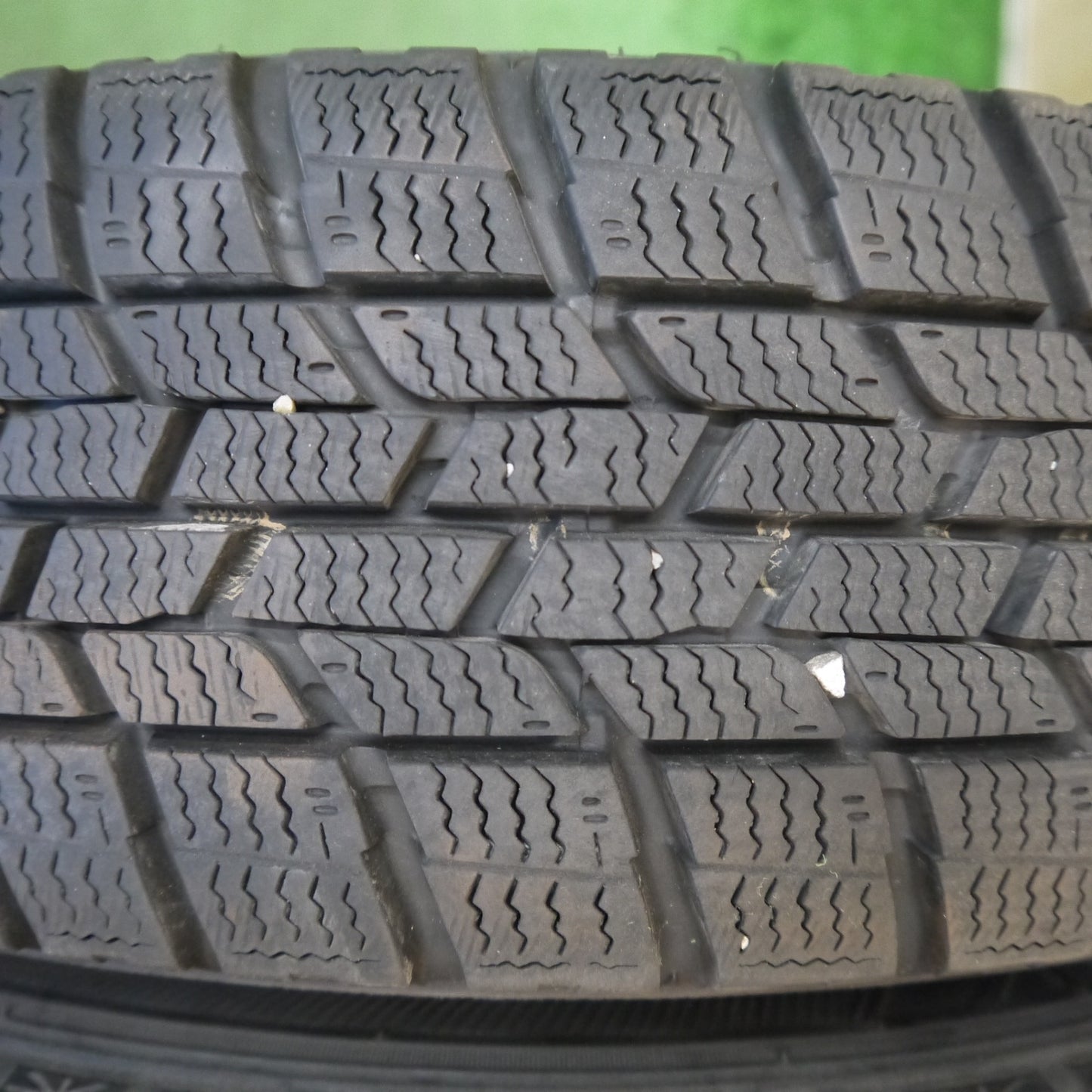 バリ溝！キレイ！9.5分以上◎スタッドレス 155/65R14 グッドイヤー アイスナビ6 TEAD テッド 14インチ PCD100/4H◎6082606Hス