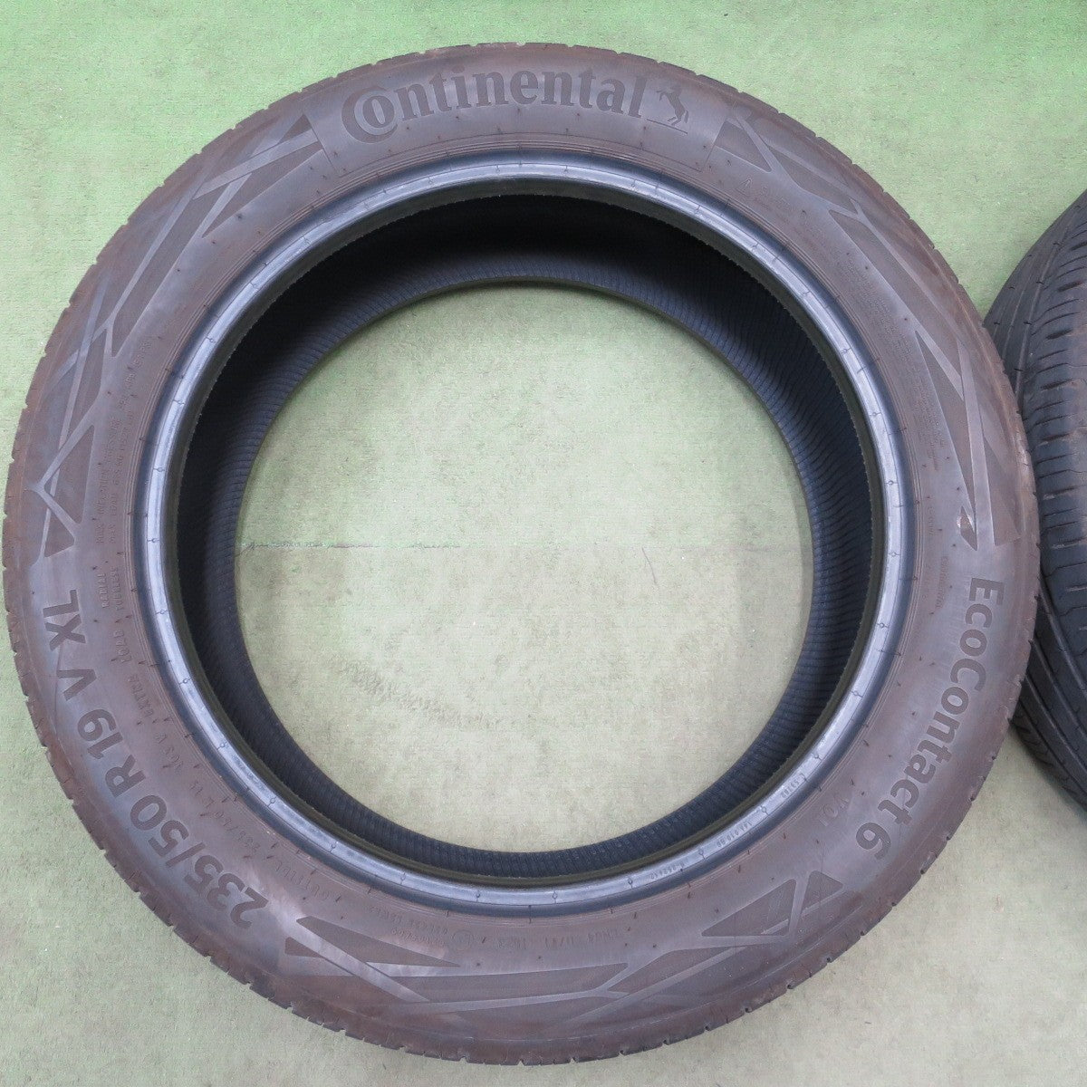 4本価格！23年◎235/50R19 コンチネンタル エココンタクト6 VOL タイヤ 19インチ ベンツ ボルボ 等◎6101907NGノタ