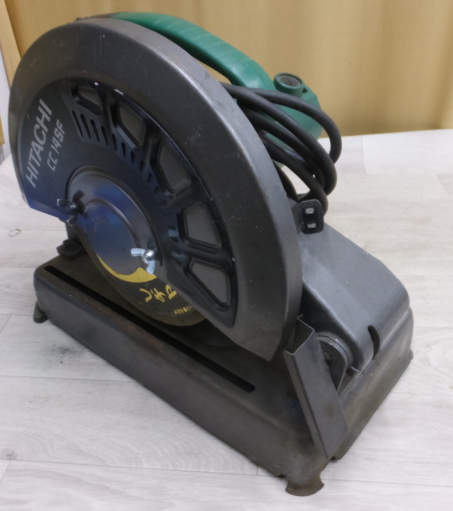 [送料無料] ◆日立工機 355mm 高速 切断機 100V CC14SF 養生版付き 電動 工具◆