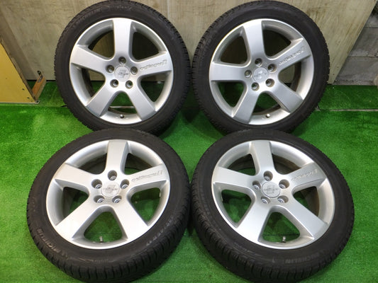 [送料無料] キレイ！8.5分★ワーゲン 等 225/45R17 スタッドレス oettinger ミシュラン X-ICE XI3 エッティンガー PCD112★2080112Hス