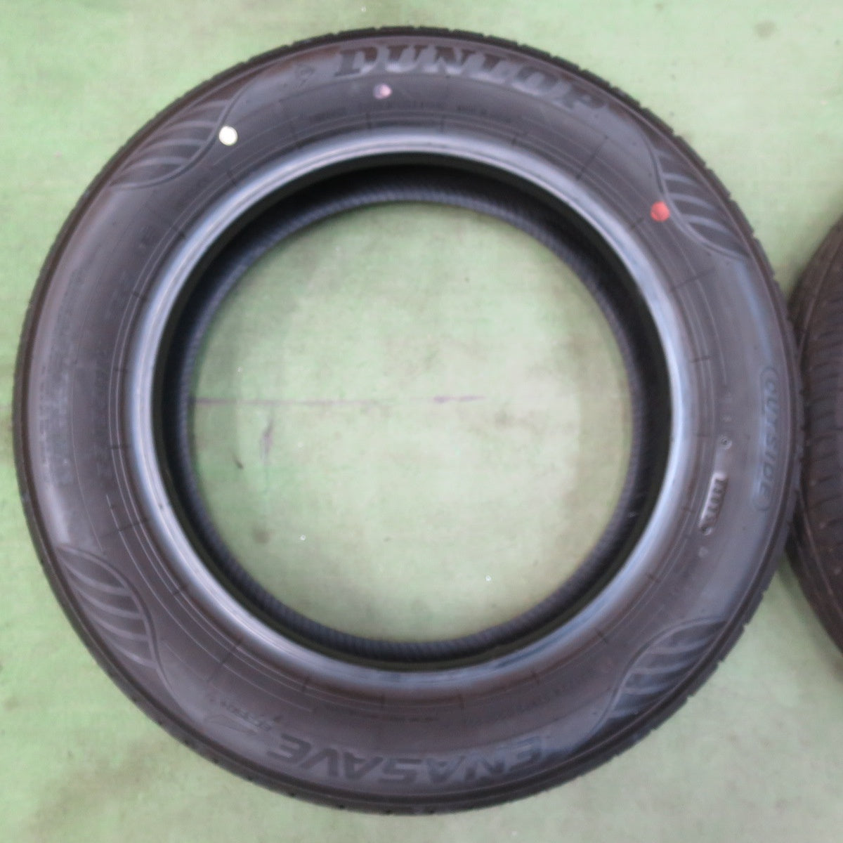 新車外し！25年★155/65R14 ダンロップ エナセーブ EC350+ タイヤ 14インチ N-BOX デイズ ワゴンR タント 等★6030411イノタ