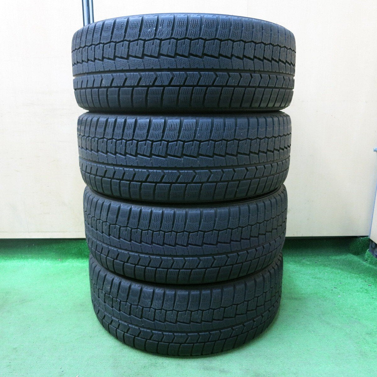 4本★ベンツ等 EUROTECH 225/45R18 スタッドレス ダンロップ ウインターマックス WM02 ユーロテック PCD112/5H★4111209SYス