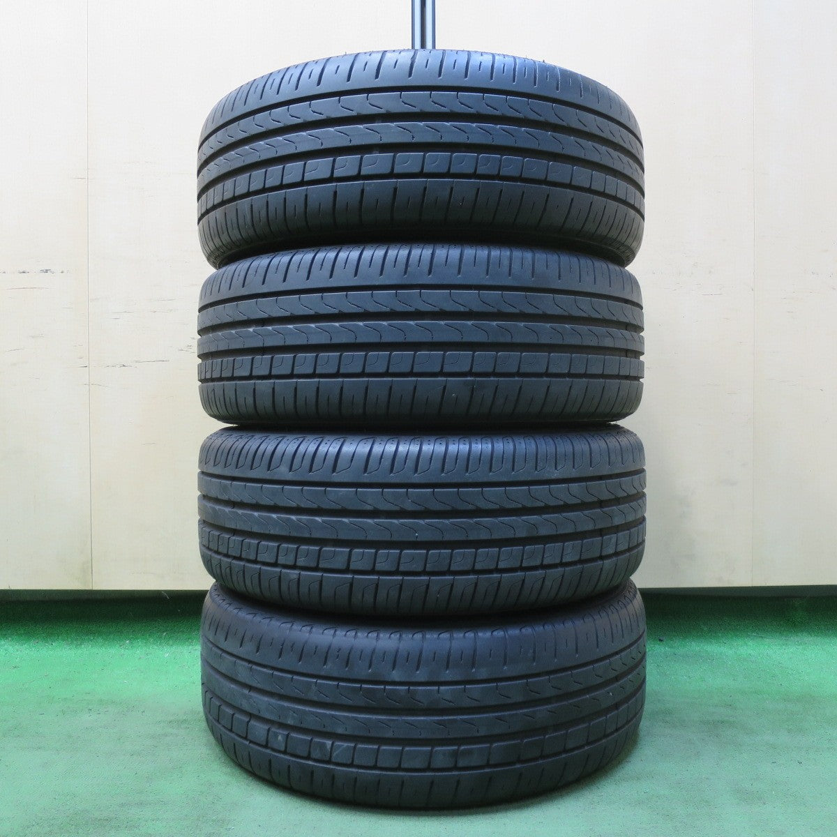バリ溝！9分★ミニ クーパー S チェックメイト 純正 205/45R17 ピレリ Cinturato P7 ランフラット 17インチ PCD100/4H★5071703イノ