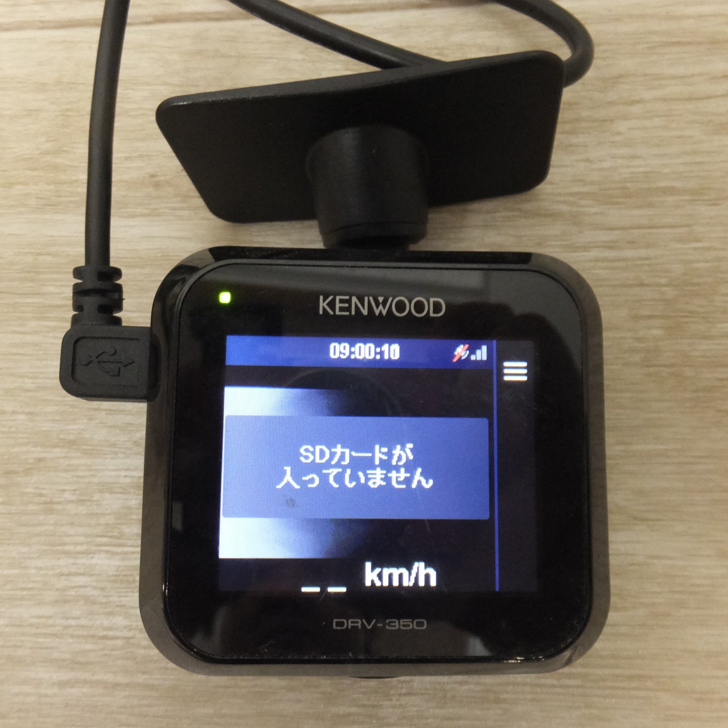 [送料無料] ★ケンウッド KENWOOD ドライブレコーダー  DRV-350　SDカードなし(43★