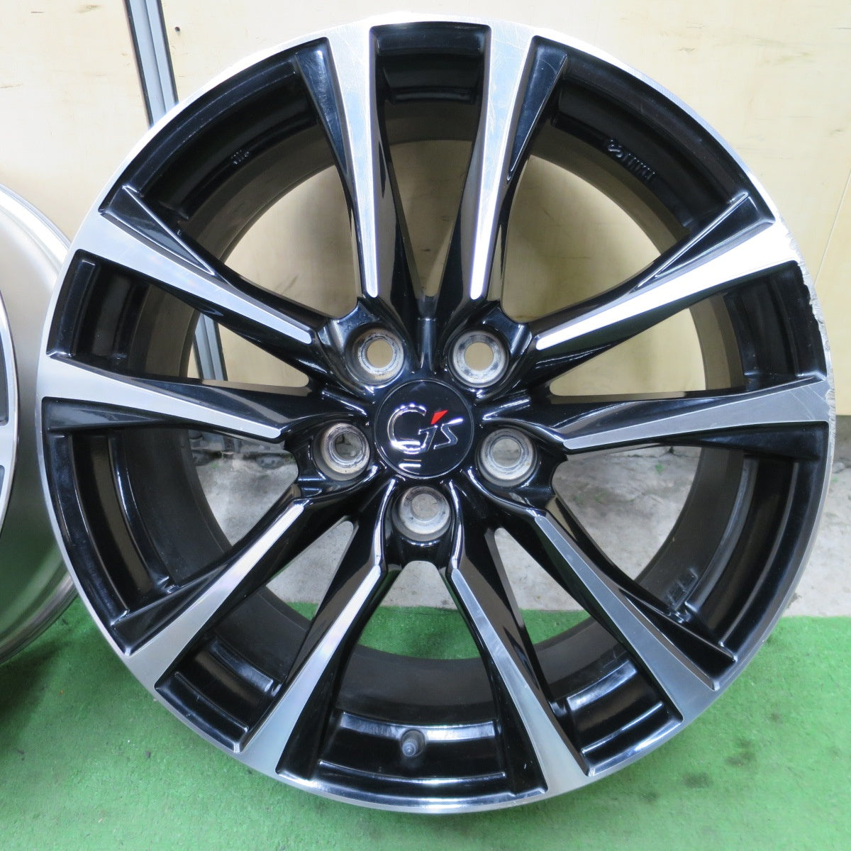 4本価格★トヨタ プリウスα Sツーリング G's 純正 ENKEI ホイール 18インチ 18×7.5J エンケイ PCD114.3/5H★6060901NGホ