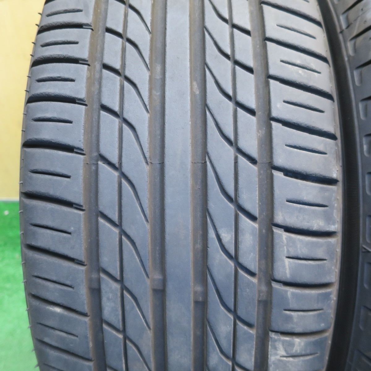 バリ溝！24年！9.5分◎マツダ CWEFW プレマシー 純正 205/55R16 プラクティバ ヨコハマ製 16インチ PCD114.3/5H◎6072502NJノ