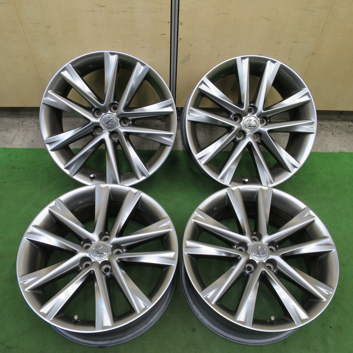 4本価格★レクサス 10系 RX 450h 純正 ホイール 19インチ 19×7.5J PCD114.3/5H★6021101NGホ