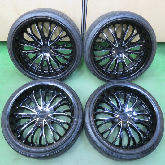 バリ溝！23年！9分★M.T.S. KINGDOM 225/35R20 ニットー NT555 G2 NEO テク GEN MTS キングダム 20インチ PCD139.7/6H★5092101IMノ