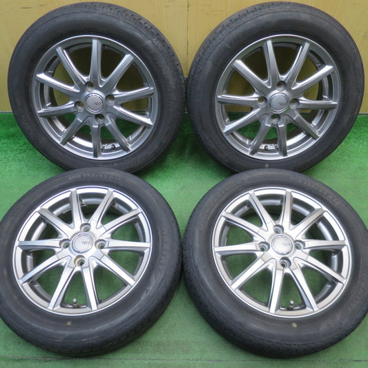 キレイ★155/65R14 ブリヂストン ネクストリー エコピア SIBILLA NEXT GS-5 シビラ 14インチ PCD100/4H★6040902NJノ