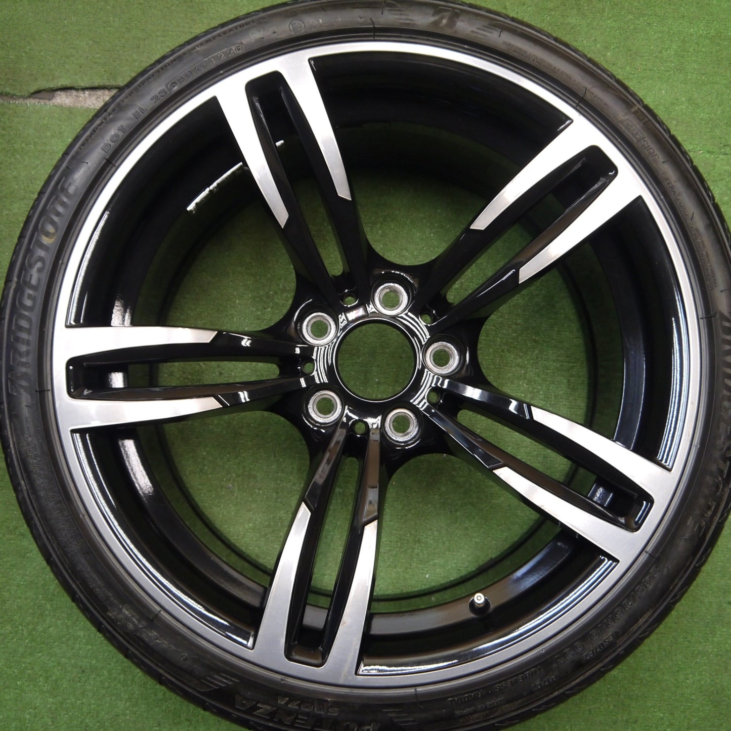 バリ溝！22年！9.5分★BMW M2 M3 M4 F80 F82 純正 245/35R19 275/35R19 ブリヂストン ポテンザ S007A ダンロップ スポーツマックス RT2 MO PCD120/5H★5050204Hノ