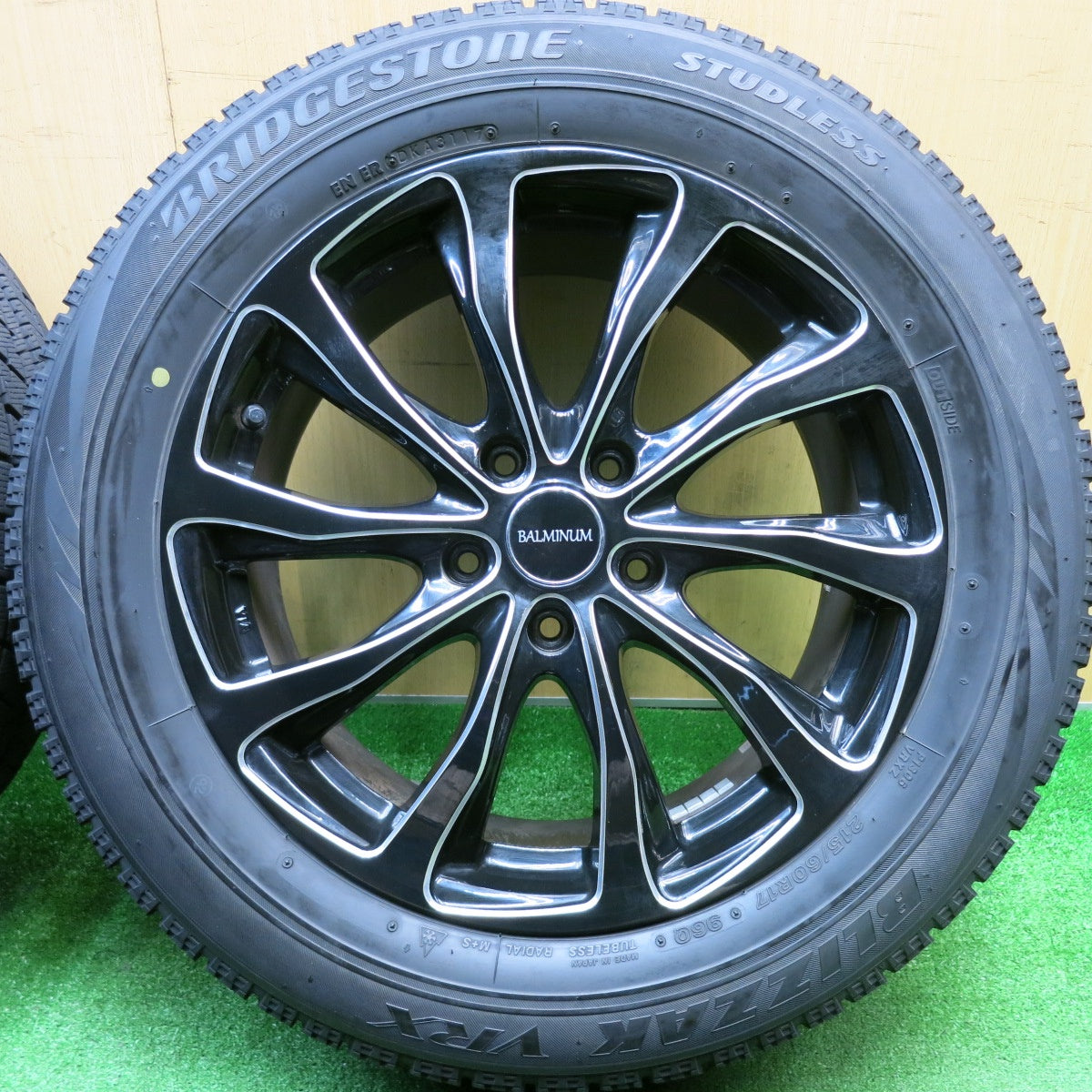 4本価格★スタッドレス 215/60R17 ブリヂストン ブリザック VRX BALMINUM T10 バルミナ 17インチ PCD114.3/5H★5113014HAス
