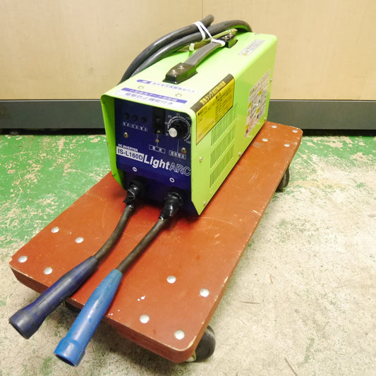 [送料無料] ☆イクラ 手溶接 用 直流 アーク 溶接 機 IS-L160D 単相 200V 育良精機☆