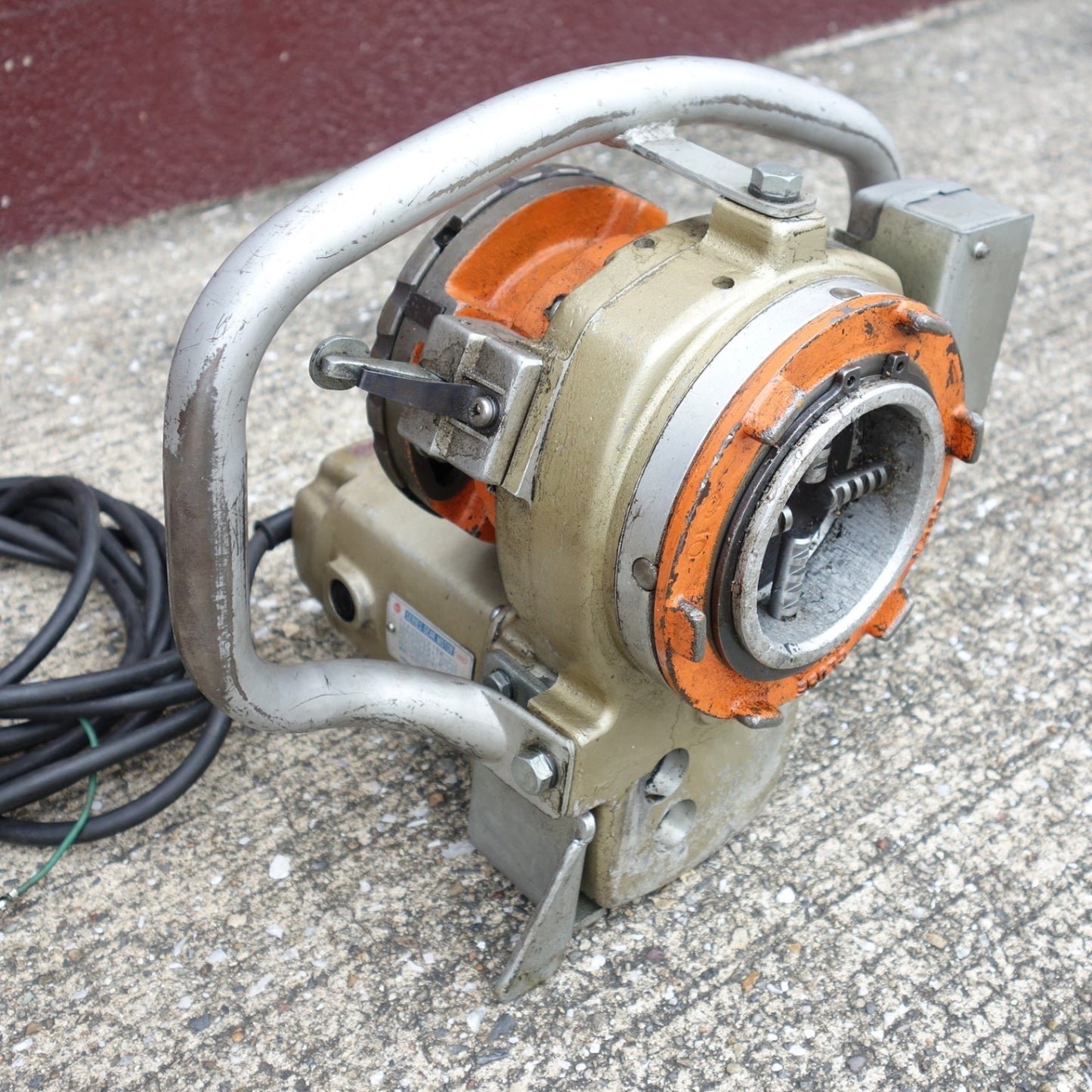 [送料無料] ◆REX レッキス ポータブルパイプマシン EF0G M264 ねじ切り機  切断機◆