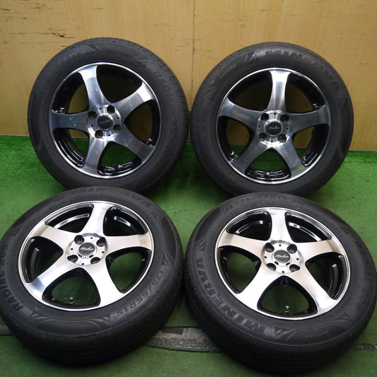 キレイ！21年★175/65R15 ミネルバ RADIAL 209 Kircheis キルヒアイス 15インチ PCD100/4H★5072804Hノ