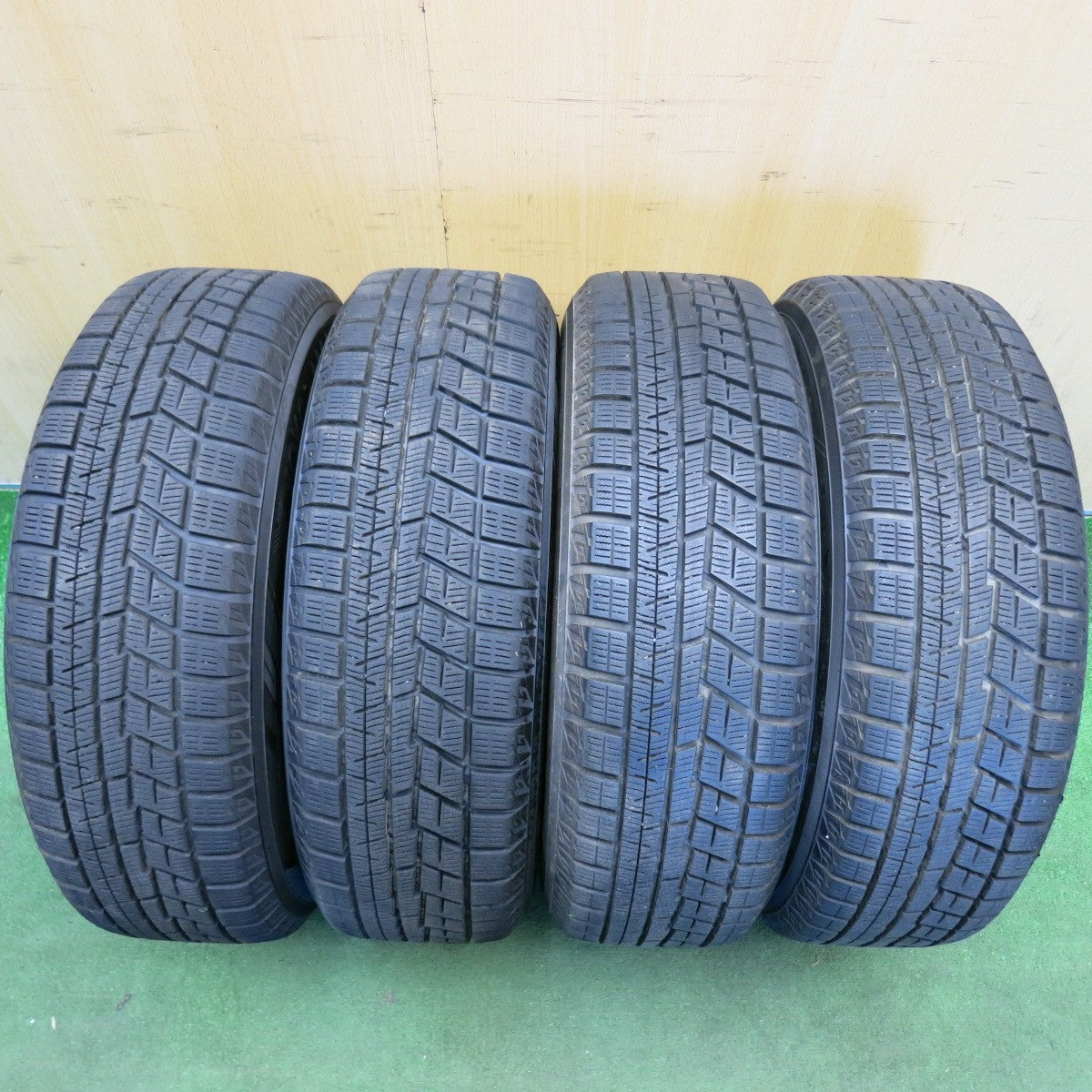 バリ溝！22年！9.5分以上★スタッドレス 175/65R14 ヨコハマ アイスガード iG60 スチール ホイール 14インチ PCD100/4H★6051704HAス