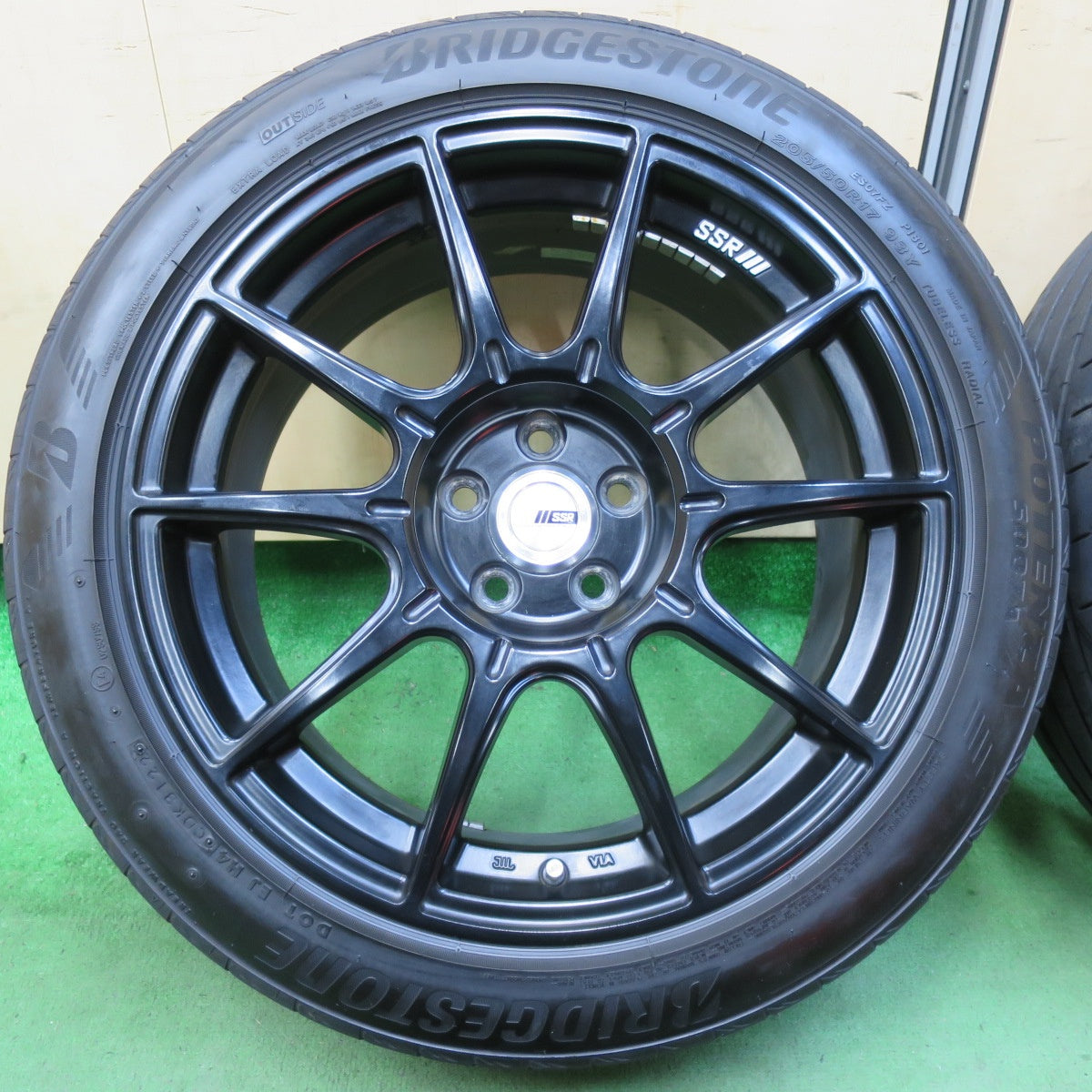 [送料無料] 4本価格！22年★86 BRZ 等 SSR GTX01 205/50R17 ブリヂストン ポテンザ S007A 17インチ PCD100/5H★5020903IMノ