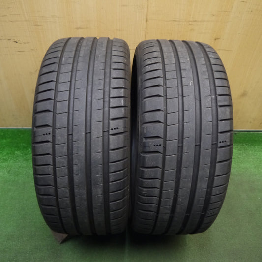 バリ溝！23年！9.5分！2本★245/35R20 ミシュラン パイロットスポーツ5 タイヤ 20インチ スカイライン ベンツ W257 W213 ポルシェ 992 991 718 981 等★6032412Hノタ