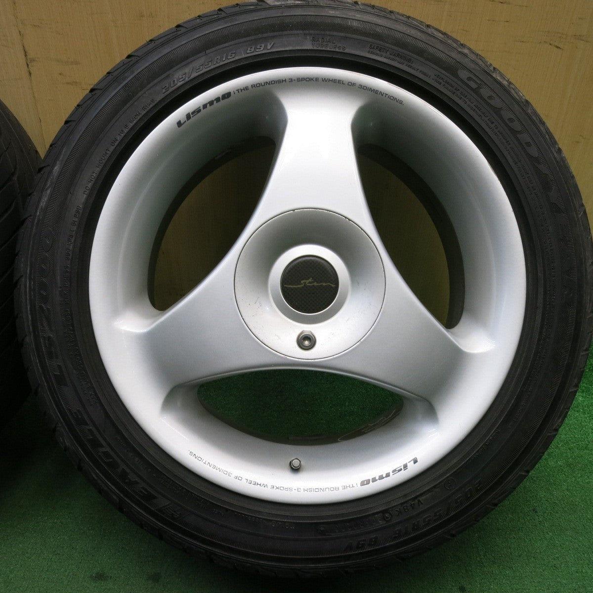 4本価格★LiSMO Stern 205/55R16 グッドイヤー イーグル LS2000 シュテルン リスモ 16インチ PCD100/4H 5H マルチ★5051704TNノ