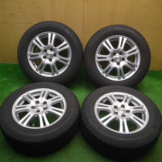 [送料無料] キレイ★プリウス 等 195/65R15 スタッドレス ヨコハマ アイスガード iG50 プラス REVERLINE リバーライン 15インチ PCD100/5H★4120307Hス
