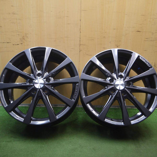 未使用！付属品付★ROJAM NOBLESSE ホイール 18インチ 18×7.0J ノブレッセ PCD114.3/5H★4061112Hホ