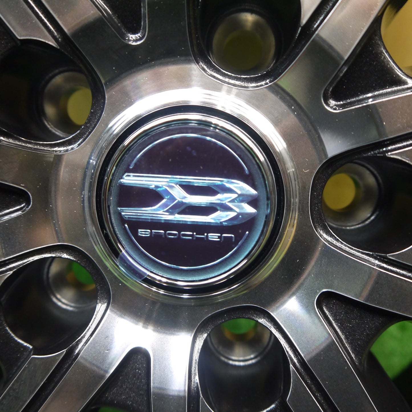 未使用！付属品付き！1本★BROCKEN LFM538 17インチ ホイール ブロッケン 17×7J PCD114.3/5H★5112514Hホ