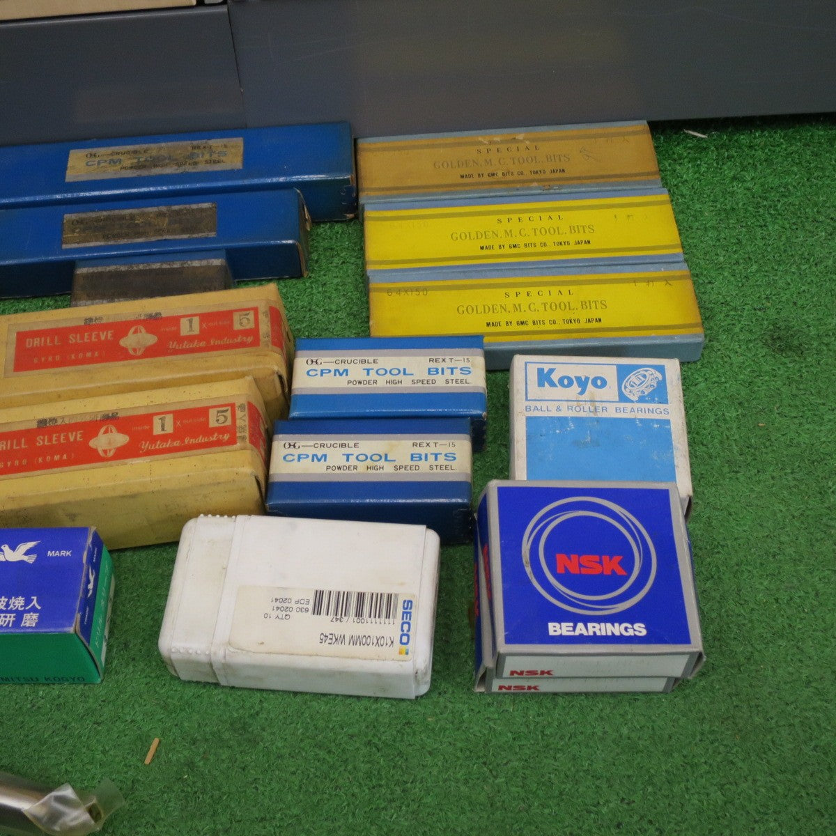 未使用！大量まとめ売り◆NTN OSG KOYO NSK Yutaka 等 ベアリング ドリルスリーブ ビット 等 工具 道具◆