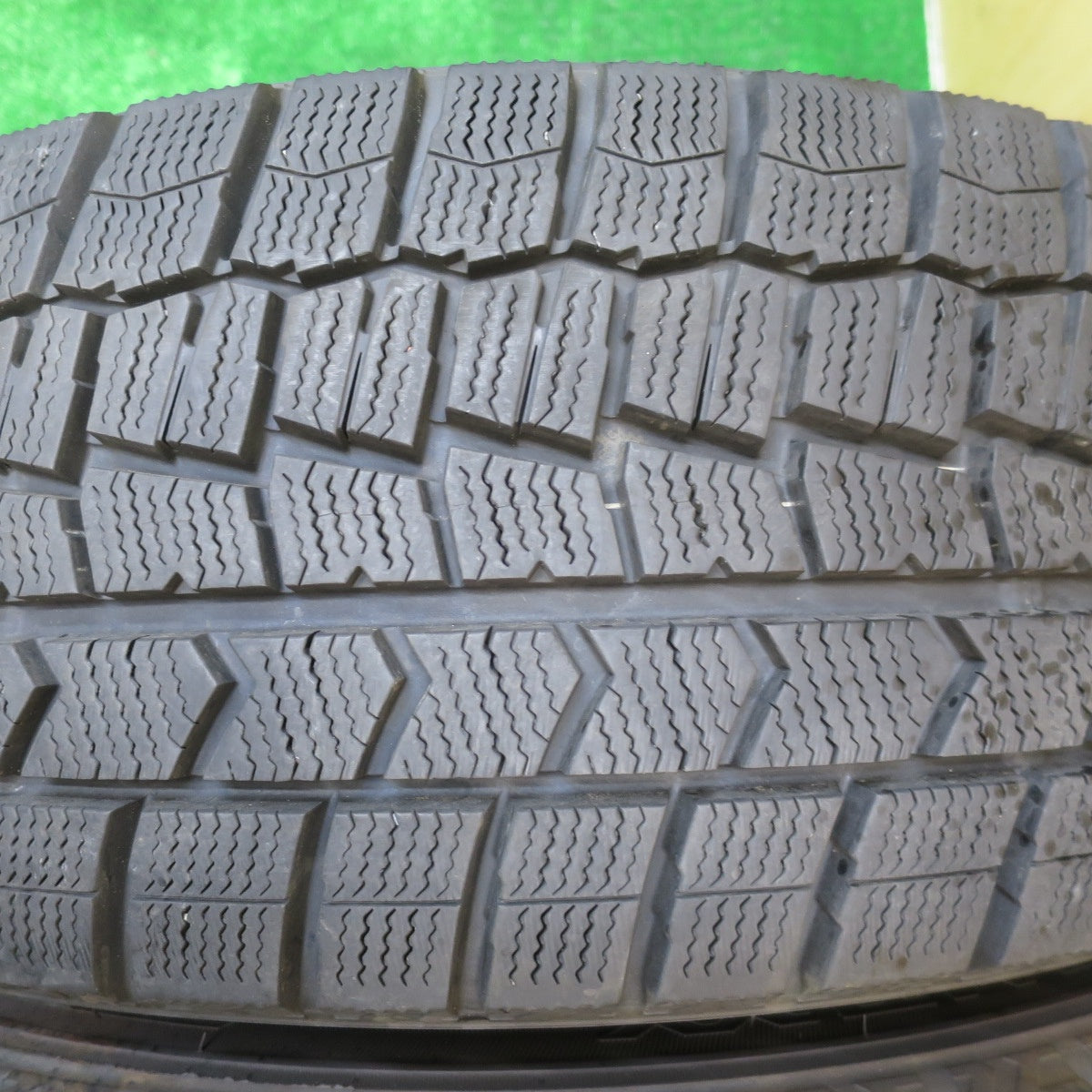 バリ溝！21年！キレイ！9.5分★スタッドレス 215/50R17 ダンロップ ウインターマックス WM02 RiZLEY ライツレー 17インチ PCD114.3/5H★5100801NJス