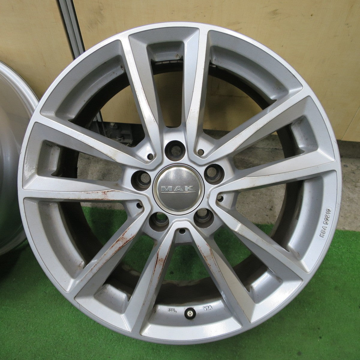 4本価格★ベンツ 等 MAK BREMEN ブレーメン 17インチ ホイール 17×7.5J PCD112/5H★6022403NGホ