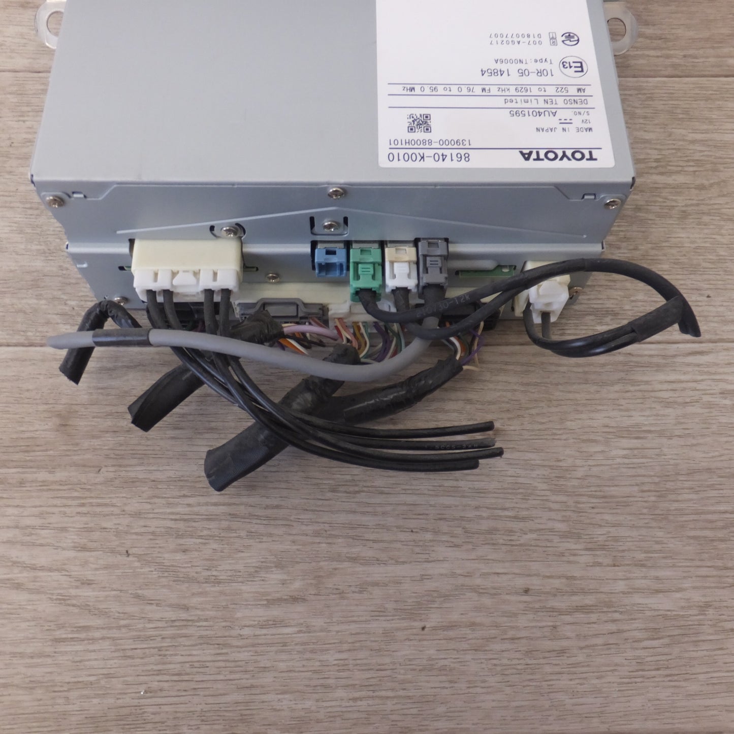 [送料無料] ★デンソーテン製 トヨタ 純正 ディスプレイオーディオ 86140-K0010　トヨタ ヤリス MXPA10[14]★