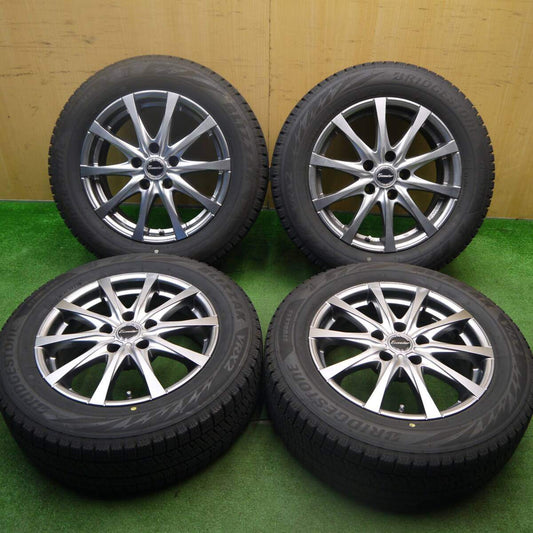 バリ溝！23年！キレイ！9.5分★スタッドレス 205/60R16 ブリヂストン ブリザック VRX2 Exceeder エクシーダー 16インチ PCD114.3/5H★5032405Hス